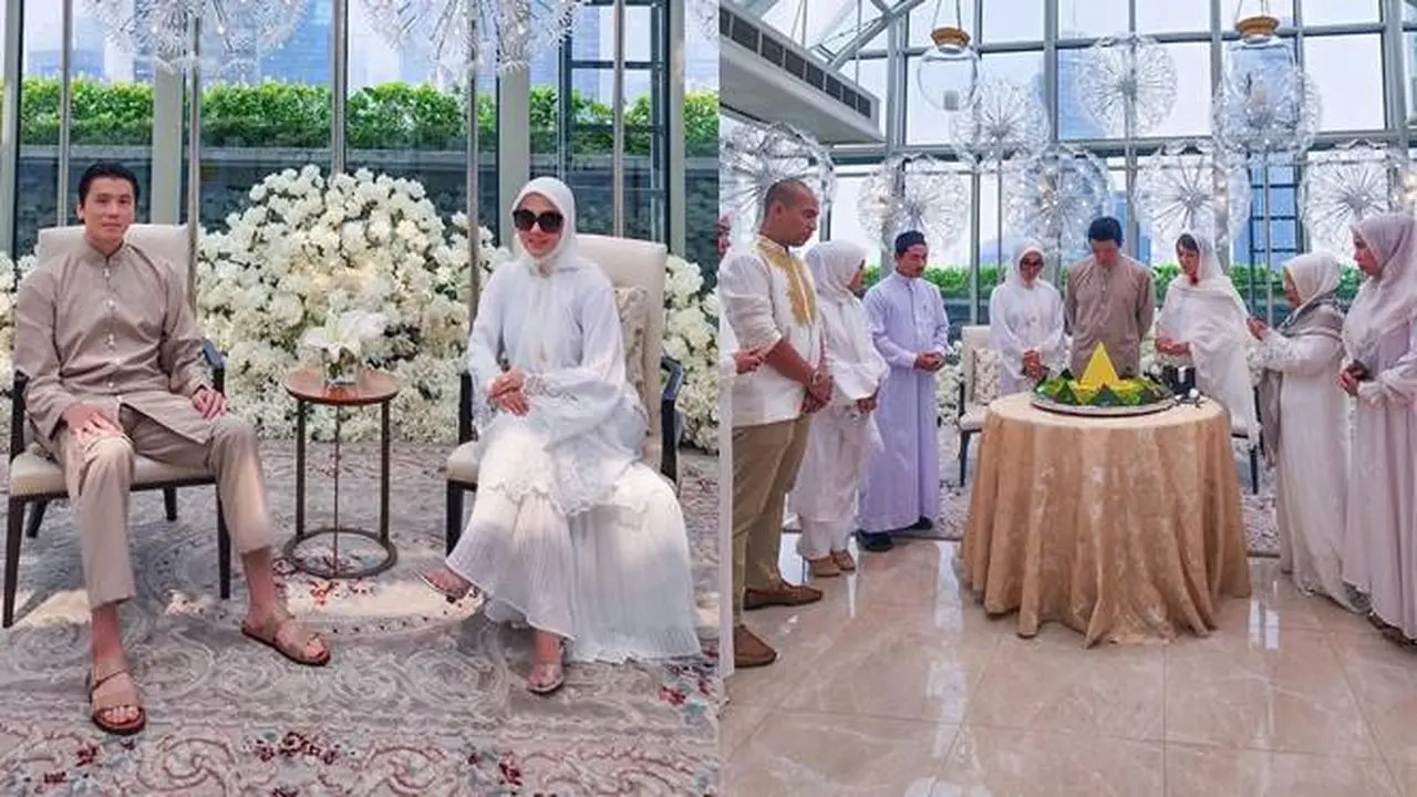 Potong Tumpeng dan Gelar Pengajian, Ini 7 Potret Ultah Reino Barack Ke 39