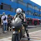 Menjajal sensasi Honda RC213V-S di Sirkuit Sentul dalam acara Honda ICE Day 2018. (Arief Aszhari?Liputan6.com).