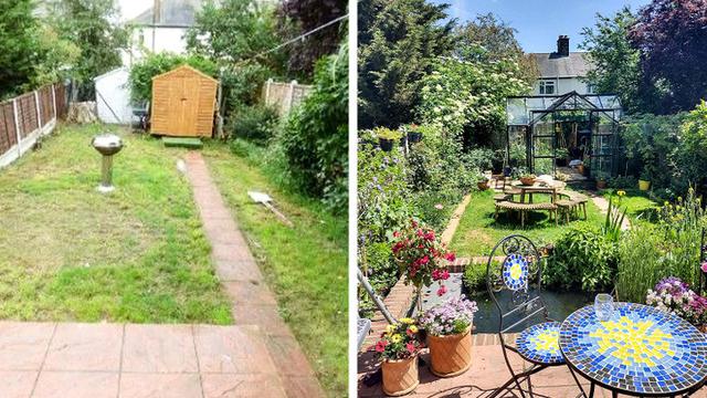 6 Potret Sebelum Vs Sesudah Renovasi Halaman Rumah, Hasilnya Bikin Takjub