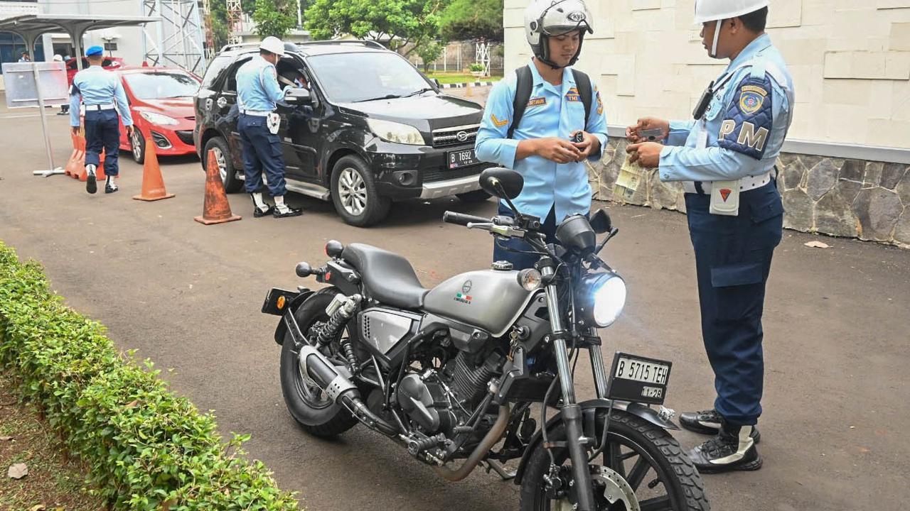FOTO:  Tegakkan Ketertiban, Pomau Koopsudnas Gelar Operasi Gaktib