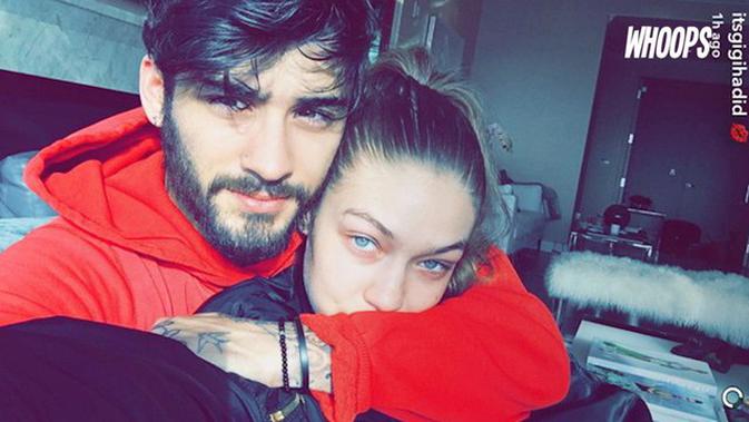 Whoops Potret Kemesraan Zayn Malik Dan Gigi Hadid Ini Buat