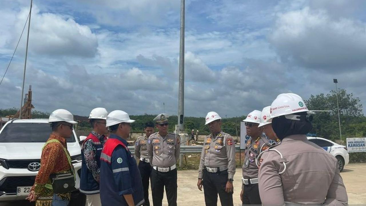 Polisi Buka Fungsional Tol Musi Landas, Lancarkan Arus Lintas Timur Sumatera Jelang Nataru