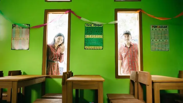 Sekolah Sarwendah Setelah Renovasi
