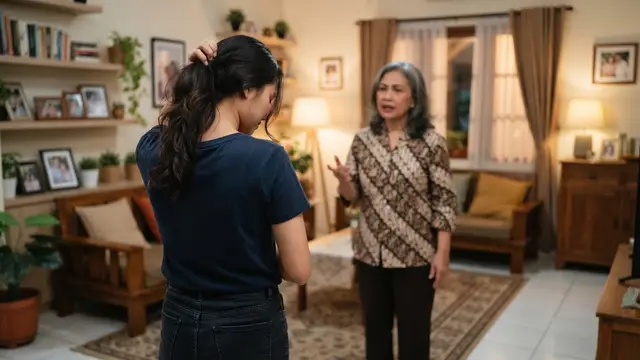 Orang yang Suka Garuk-Garuk Badan ketika Dinasihati