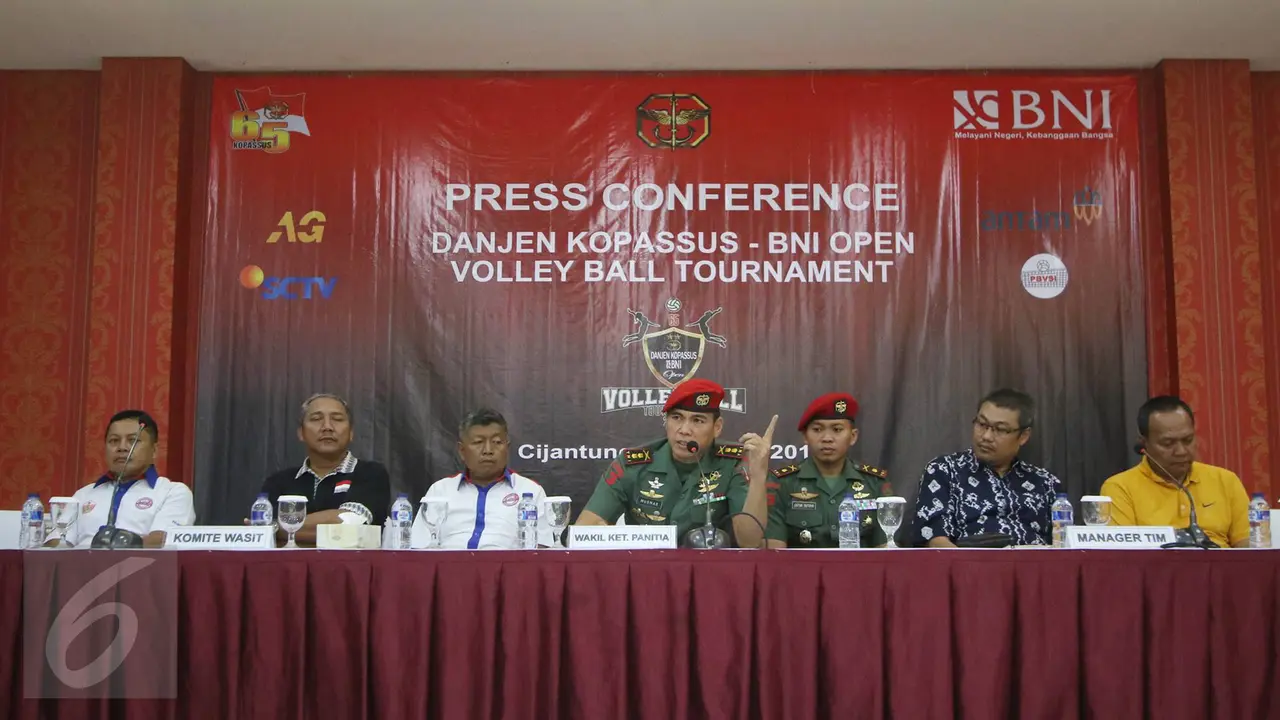 Kopassus Gelar Turnamen Voli Antarprajurit dan Masyarakat