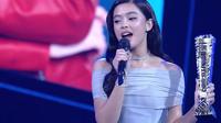Aqeela Calista di  Infotainment Awards 2025.