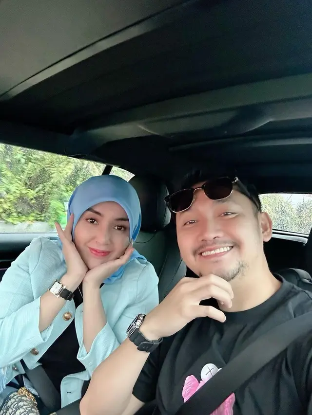 Angga Wijaya dan sang istri, Anna. (Foto: Instagram/cinta_sweet92)
