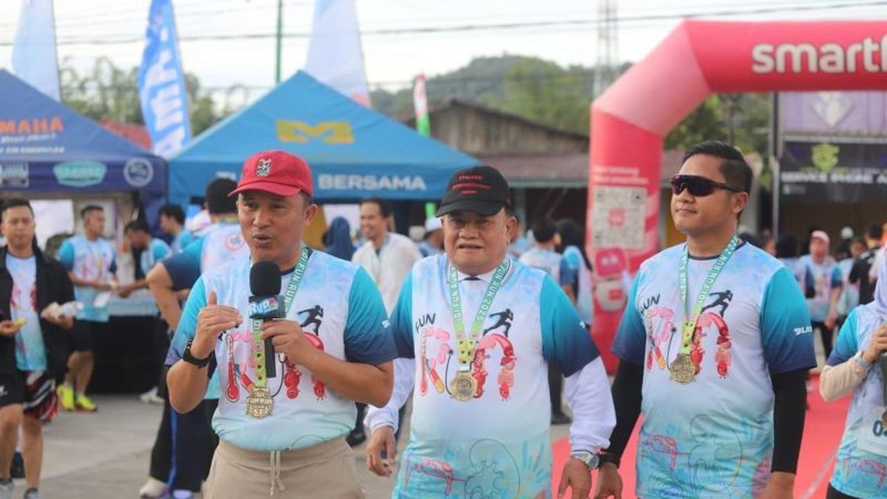 Bupati Lampung Barat Dorong Fun Run, Hidupkan Kembali Semangat Olahraga Masyarakat