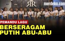VIDEO: Penampakan Pemandu Lagu Pakai Putih Abu-Abu Mirip Seragam SMA