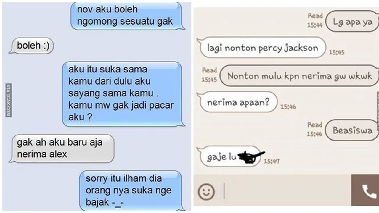 Chat Kocak Terpaksa Ngeles Ini Pintar Banget, Bikin Ketawa