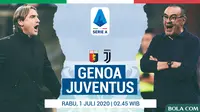 Serie A - Genoa Vs Juventus - Head to Head Pelatih (Bola.com/Adreanus Titus)