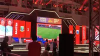 Hasil pertandingan eFootball PES 2021 di PON XX Papua 2021. (Liputan6.com/ Yuslianson)