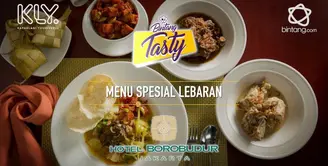 Bogor Cafe, Hotel Borobudur Jakarta, menyediakan menu khas lebaran, bagi anda yang ingin melewatkan libur lebaran 2018, di Hotel Borobudur Jakarta. Selain itu, menu yang bakal dihidangkan bisa anda lihat proses pembuatanya dalam video ini.