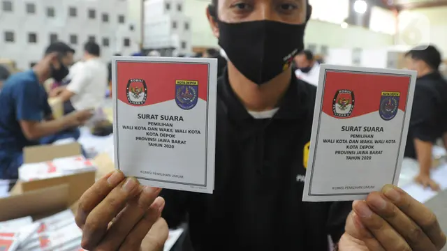 Surat Suara Pilkada Depok