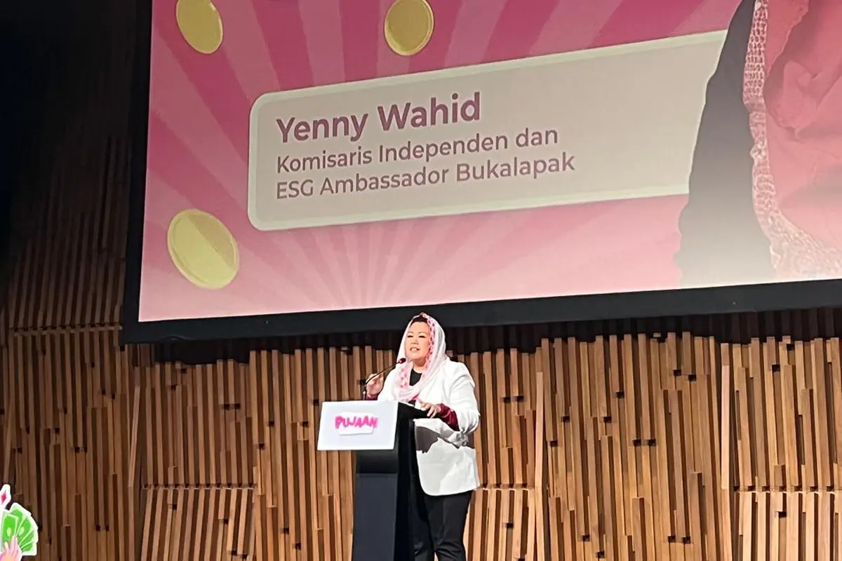 Komisaris Independen dan ESG Ambassador Bukalapak, Yenny Wahid. (Foto: Liputan6.com/Gagas YP)