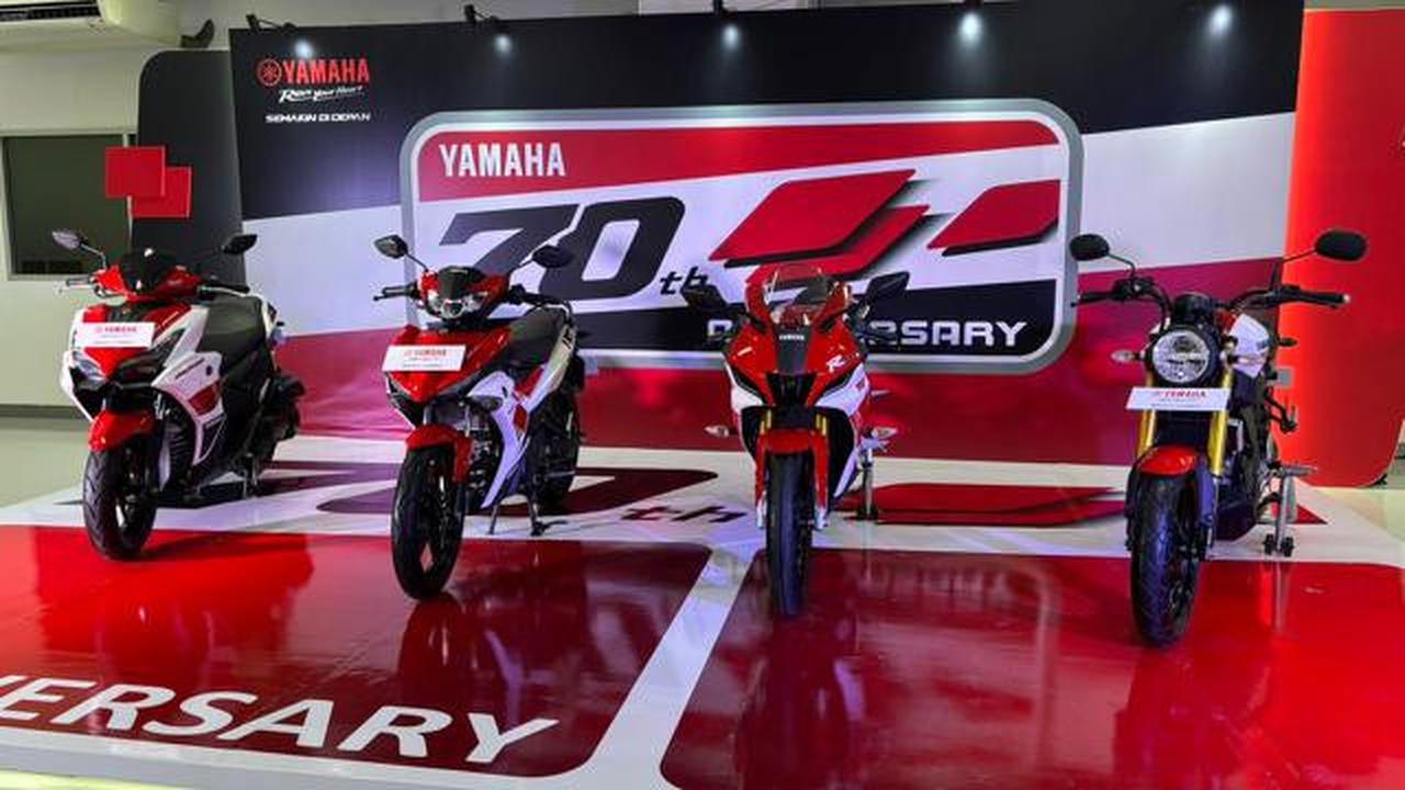 Empat Motor Yamaha Dapat Livery Khusus Merayakan 70 Tahun, Berikut Harganya