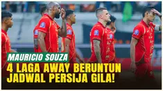 Pelatih Persija Jakarta, Mauricio Souza, menyoroti jadwal padat dan tidak masuk akal di BRI Super League 2025/2026. Macan Kemayoran harus menjalani empat pertandingan tandang beruntun melawan tim-tim kuat seperti PSM Makassar, Borneo FC, Persebaya Su...