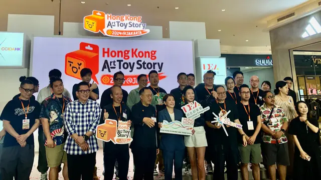 Opening ceremony event Hong Kong Art ToyStory 2024@Jakarta