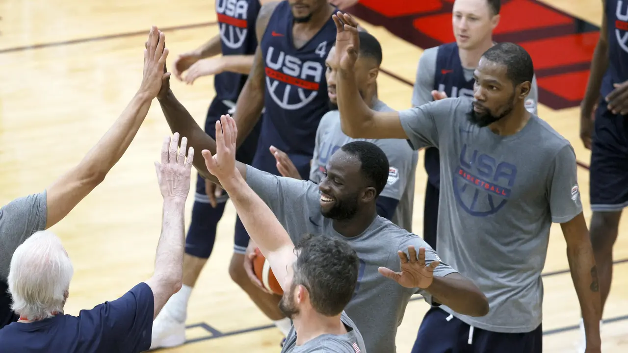 Tim basket Amerika Serikat untuk Olimpiade Tokyo