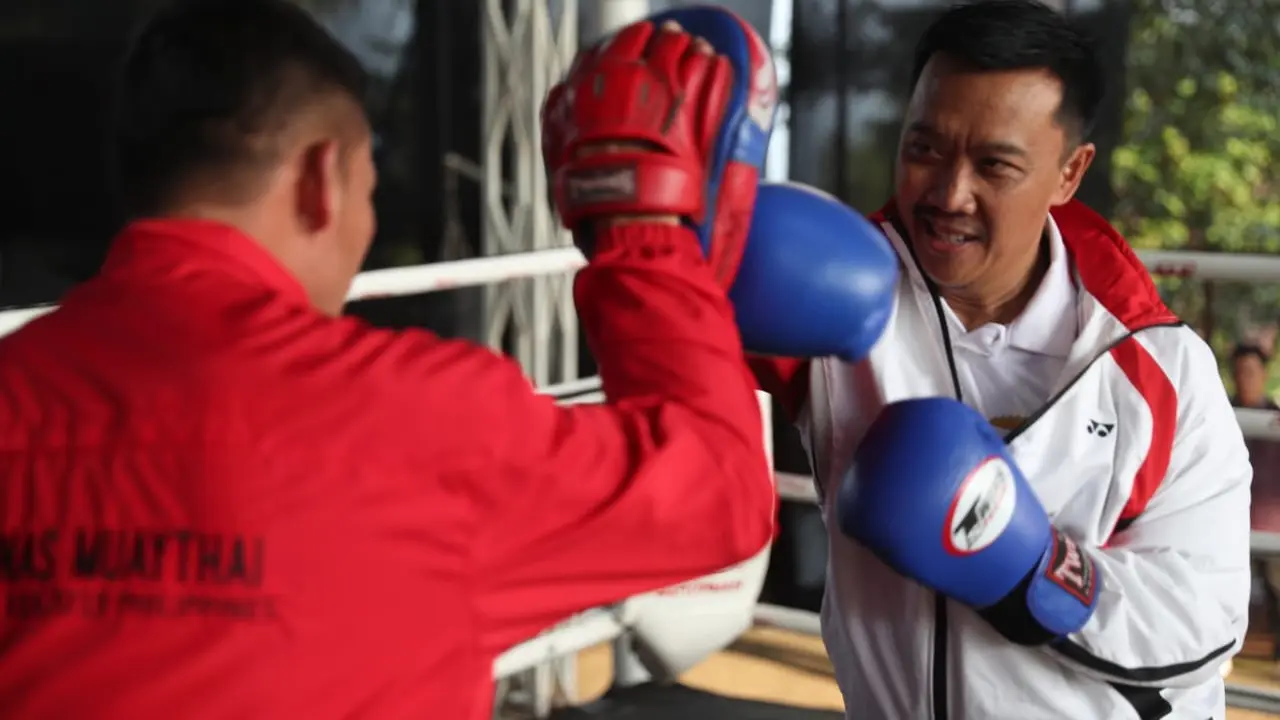 Menpor Beri Suntikan Semangat Atlet Muay Thai untuk Berjaya di Sea Games 2019