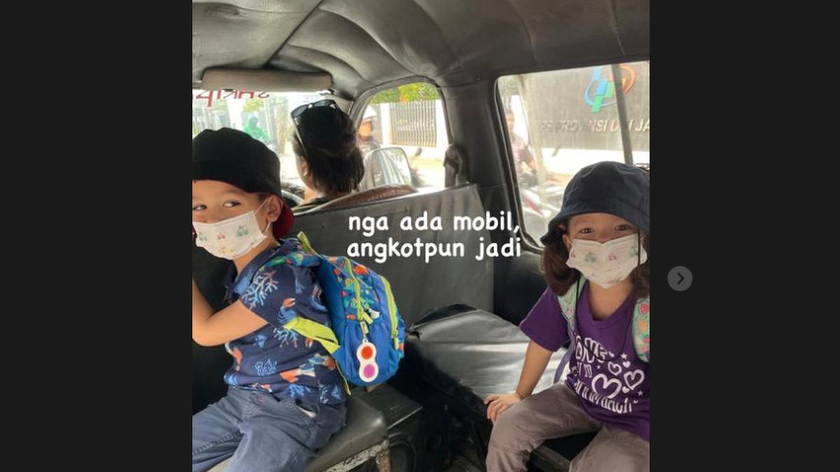 Anak Kimberly Ryder Naik Angkot di Tengah Kasus Dugaan Penggelapan ...