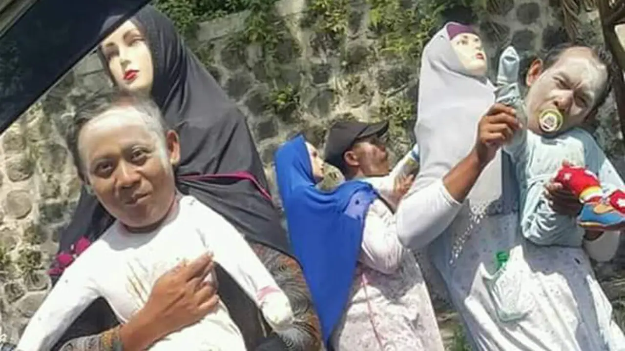 Viral Potret Badut Jalanan Baru, Lebih Seram dari Badut Mampang