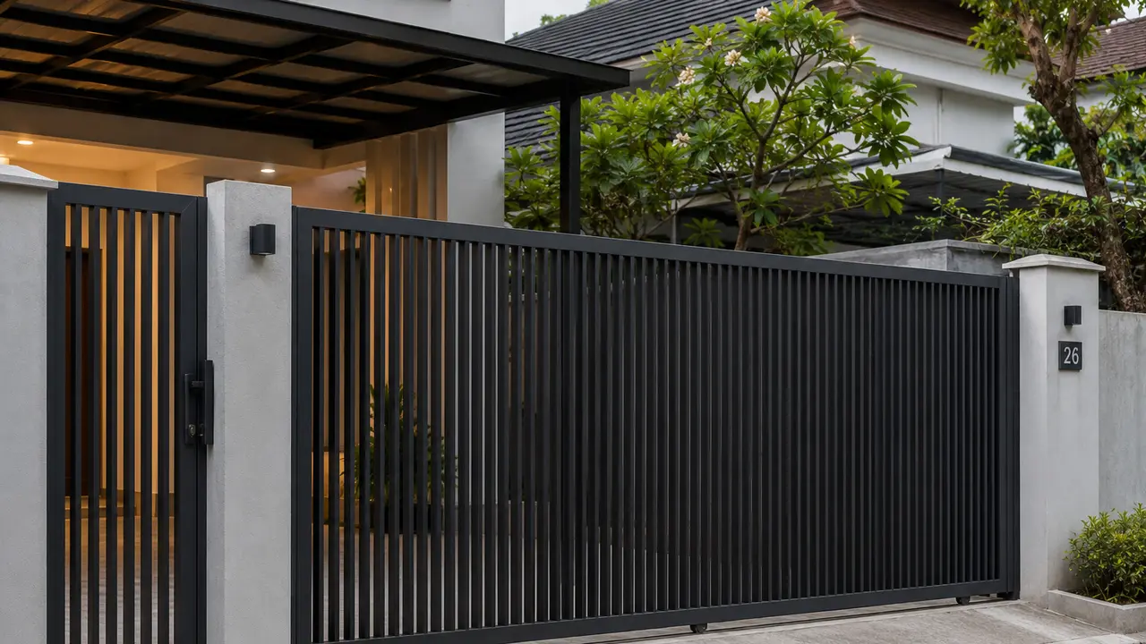 Model Pagar Besi Kokoh untuk Rumah yang Tidak Mudah Dibobol
