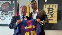 Marcus Rashford resmi diboyong Barcelona sebagai pemain pinjaman dan akan mengenakan nomor punggung 14. (Dok. X/Fabrizio Romano)