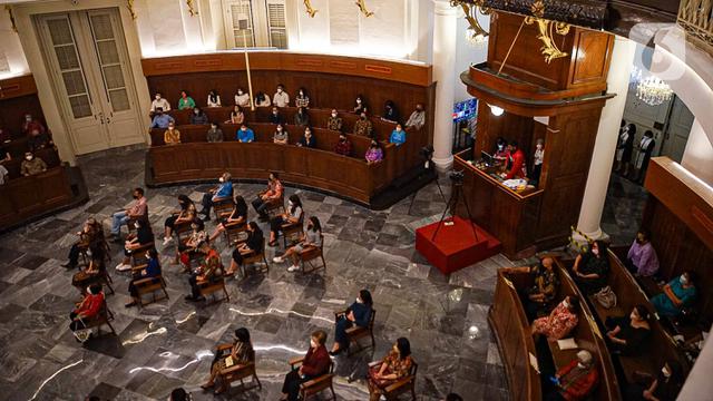 FOTO: Ibadah Malam Natal di Gereja Immanuel Jakarta