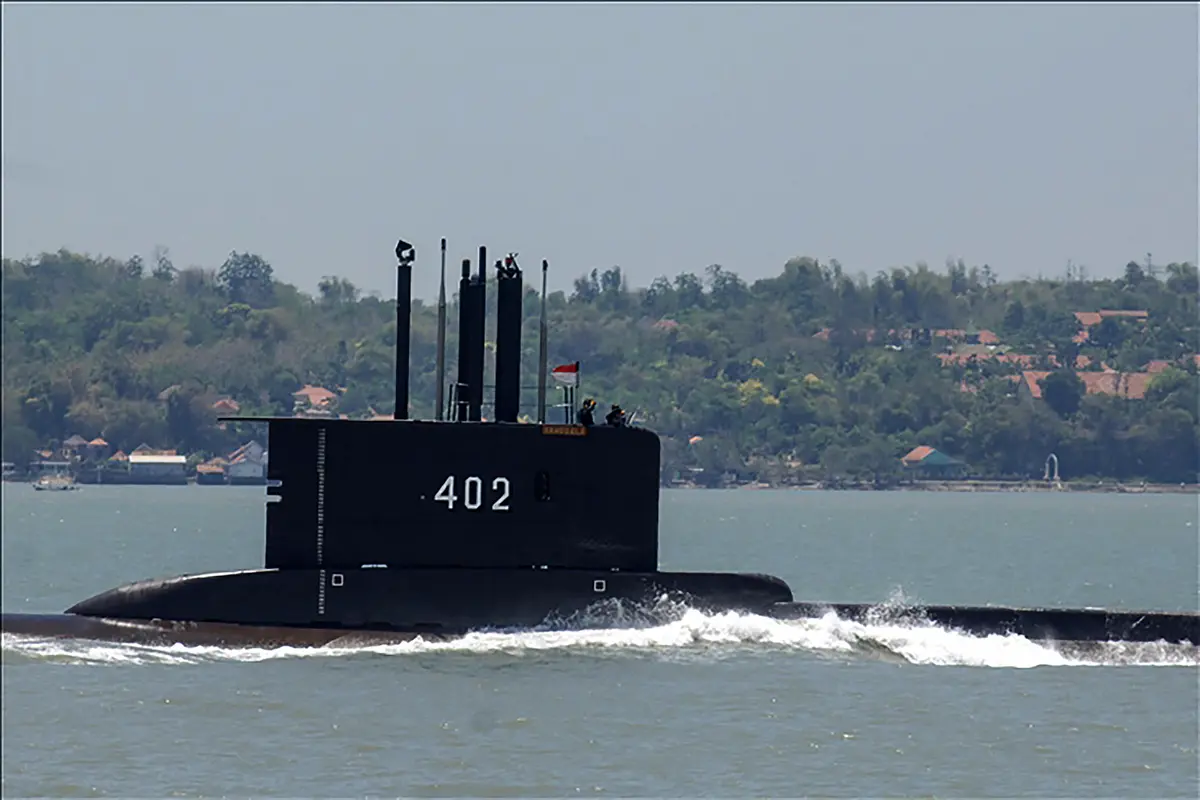 Wujud Kapal Selam KRI Nanggala-402 yang Hilang Kontak