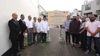 Pembangunan mesjid akan dilaksanakan seusai peletakan batu pertama oleh Duta Besar RI, Dr. Yusron Ihza Mahendra 