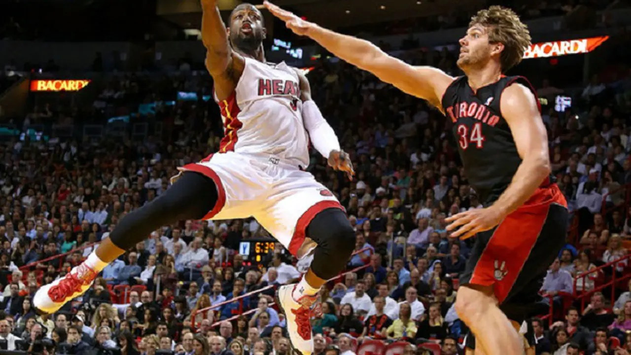 Miami Heat versus Toronto Raptors