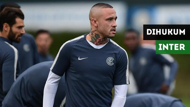 Radja Nainggolan mendapatkan hukuman dari Inter Milan karena masalah indisipliner.