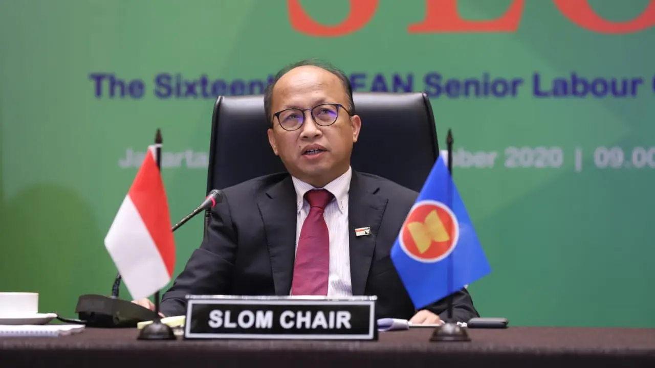 Sekjen Kemnaker Anwar Sanusi.