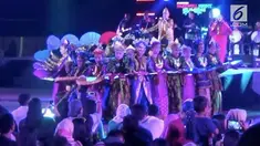 Meskipun Closing Ceremony Asian Games 2018 terpusat di Gelora Bung Karno Jakarta, namun acara Farewell Night Asian Games di Palembang tak kalah meriahnya.