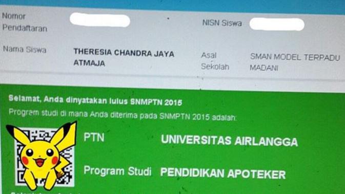 Daftar SNMPTN, Ini 10 Foto Kartu Peserta yang Ramaikan ...