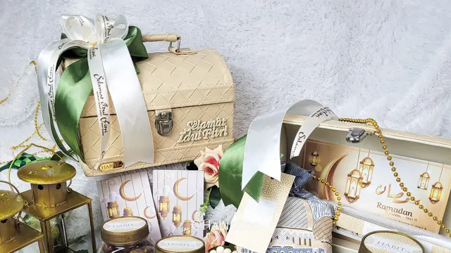 Kemasan hantaran kue lebaran 2022