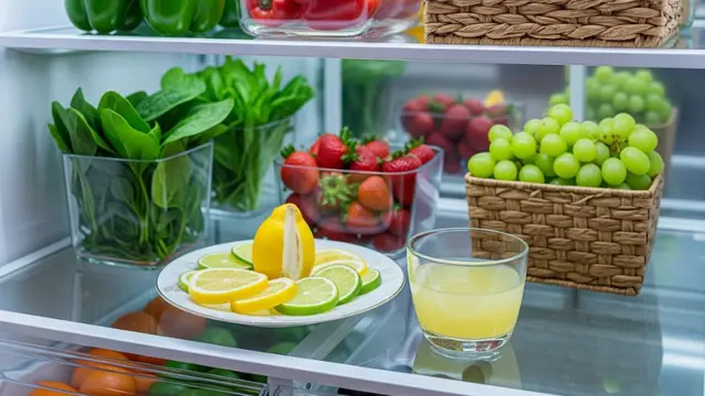 Citrus dari Lemon dan Jeruk Nipis untuk Bau Kulkas