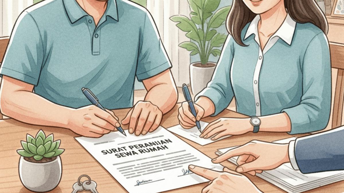 Surat Perjanjian Kontrak Rumah: Format, Struktur dan Contohnya