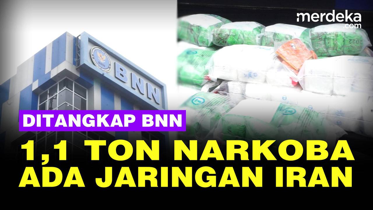 VIDEO: BNN Musnahkan 1,1 Ton Narkoba, Ada dari Jaringan Internasional
