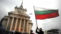 Ilustrasi bendera Bulgaria (AFP)