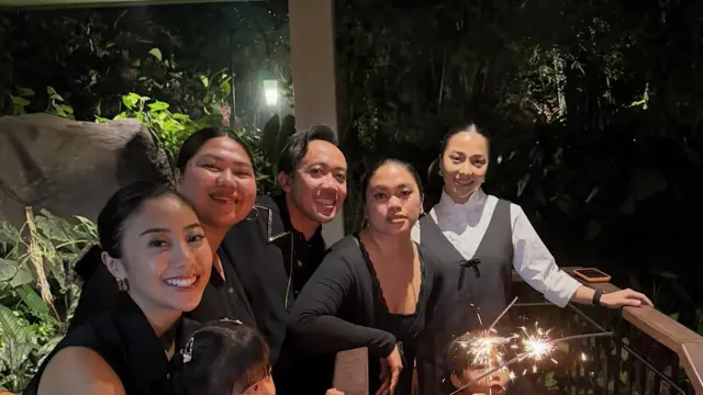 Nikita Willy saat Rayakan Tahun Baru 2026. [@yorafebrina]