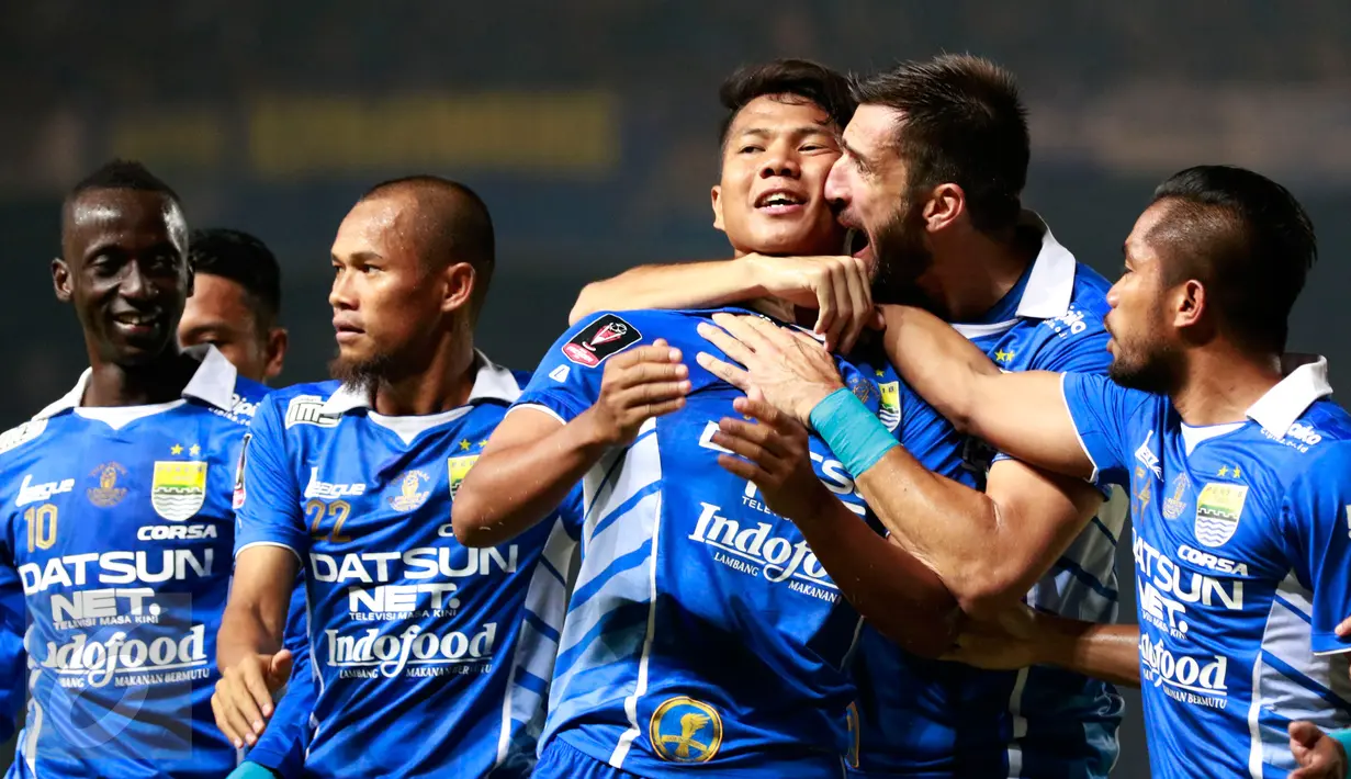 Momen-momen Persib saat ikut Piala Presiden(Liputan6.com/Yoppy Renato)
