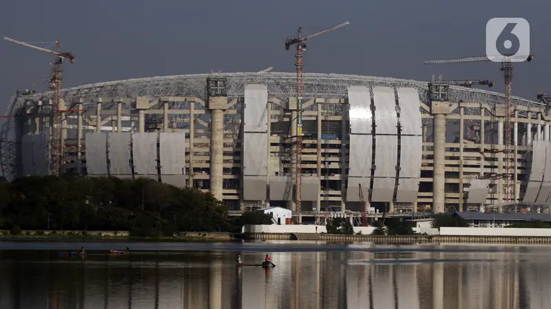 FOTO: Menanti Penyelesaian Pembangunan Jakarta International Stadium