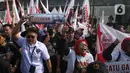 Long march dilakukan dari Tugu Proklamasi menuju kantor DPP. (Liputan6.com/Angga Yuniar)