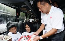 Mudik Aman Bersama BUMN, Telkom Group Lepas  Ribuan Pemudik Menuju Kampung Halaman