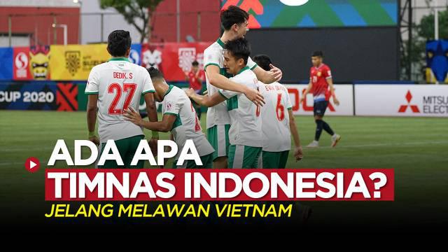 Berita video Pelatih Timnas Indonesia, Shin Tae-yong, mengungkapkan terdapat masalah jelang pertandingan melawan Vietnam di Grup B Piala AFF 2020.