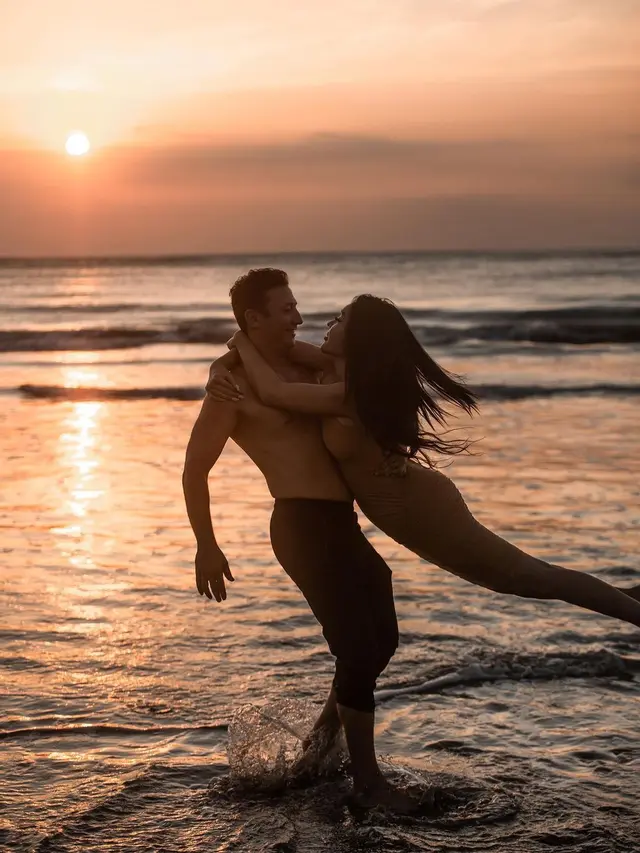 6 Momen Seru Liburan Lucinta Luna dan Kekasih Barunya di Bali