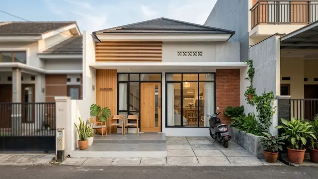 Desain Rumah Lebar 5 Meter