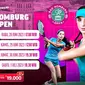 Link Live Streaming WTA 250 Bad Homburg Open Round 16 - Final di Vidio, 28 Juni hingga 1 Juli 2023